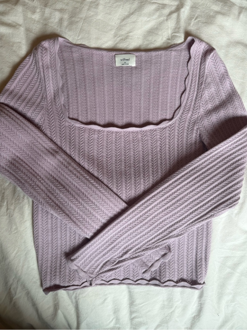 Aritzia/Wilfred Parcel Sweater